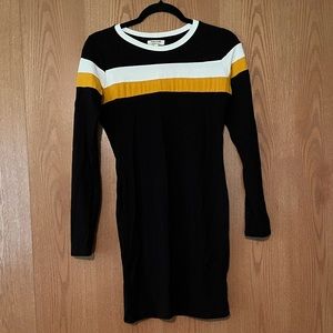Black bodycon dress, size Medium, NWT